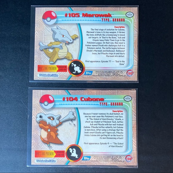 Cubone, Marowak - Picture 2 of 2